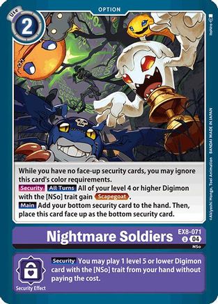 Nightmare Soldiers (EX8-071) - Chain of Liberation-1