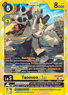 Taomon ACE (BT19-037) - Release Special Booster 2.5 Foil-1