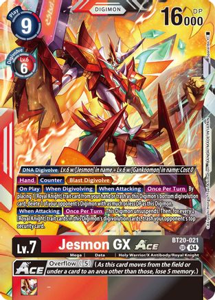 Jesmon GX ACE (BT20-021) - Release Special Booster 2.5 Foil-1
