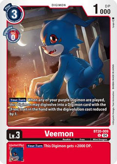 Veemon (BT20-009) - Release Special Booster 2.5-1