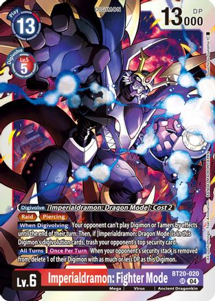 Imperialdramon: Fighter Mode (BT20-020) - Release Special Booster 2.5 Foil-1
