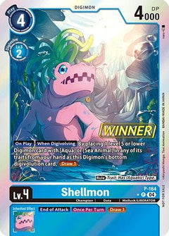 Shellmon (Store Tournament 2025 Vol.1 Winner Pack) (P-164) - Digimon Promotion Cards Foil-1