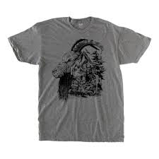 Red Dragon 'Triblend' Tee - Grey-1