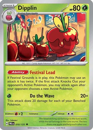 Dipplin 10 - SV Prismatic Evolutions Reverse Holofoil-1