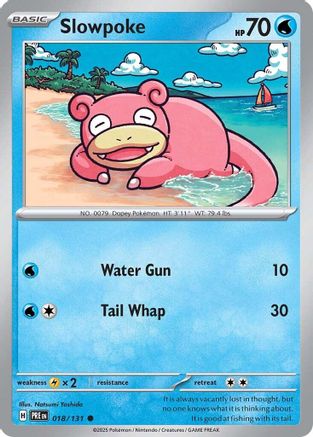 Slowpoke 18 - SV Prismatic Evolutions Reverse Holofoil-1