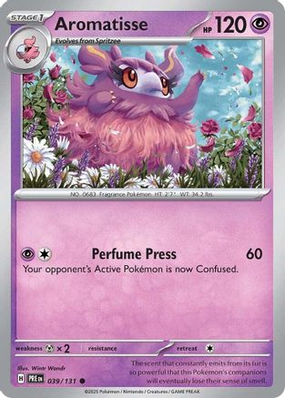Aromatisse 39 - SV Prismatic Evolutions Reverse Holofoil-1