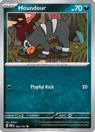 Houndour 62 - SV Prismatic Evolutions-1