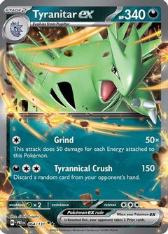 Tyranitar ex 64 - SV Prismatic Evolutions Holofoil-1