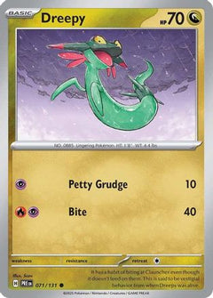 Dreepy 71 - SV Prismatic Evolutions Reverse Holofoil-1
