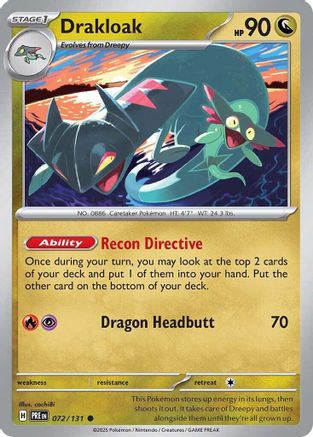 Drakloak 72 - SV Prismatic Evolutions-1