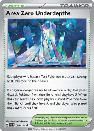 Area Zero Underdepths 94 - SV Prismatic Evolutions-1
