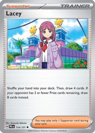 Lacey - 114/131 114 - SV Prismatic Evolutions Reverse Holofoil-1