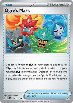 Ogre's Mask 118 - SV Prismatic Evolutions-1