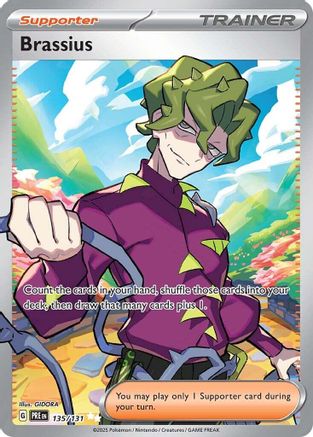 Brassius 135 - SV Prismatic Evolutions Holofoil-1