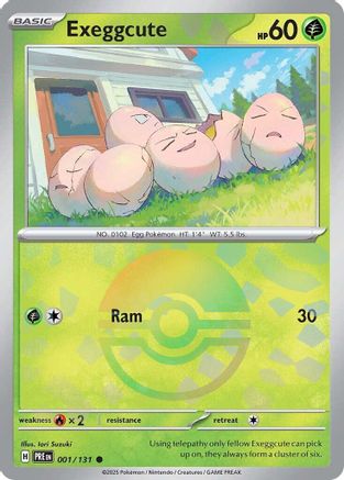 Exeggcute (Poke Ball Pattern) 1 - SV Prismatic Evolutions Holofoil-1
