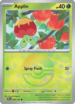 Applin (Poke Ball Pattern) 9 - SV Prismatic Evolutions Holofoil-1