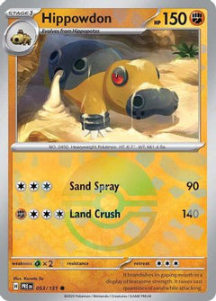 Hippowdon (Poke Ball Pattern) 53 - SV Prismatic Evolutions Holofoil-1