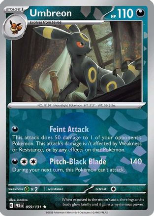 Umbreon (Poke Ball Pattern) 59 - SV Prismatic Evolutions Holofoil-1