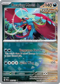 Roaring Moon (Poke Ball Pattern) 65 - SV Prismatic Evolutions Holofoil-1