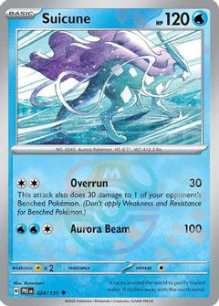 Suicune (Master Ball Pattern) 24 - SV Prismatic Evolutions Holofoil-1