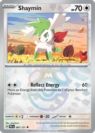 Shaymin (Master Ball Pattern) 87 - SV Prismatic Evolutions Holofoil-1