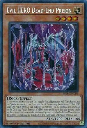 Evil HERO Dead-End Prison (SUDA-EN002) - Supreme Darkness 1st Edition-1
