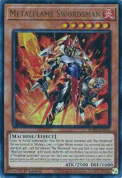 Metalflame Swordsman (SUDA-EN014) - Supreme Darkness 1st Edition-1