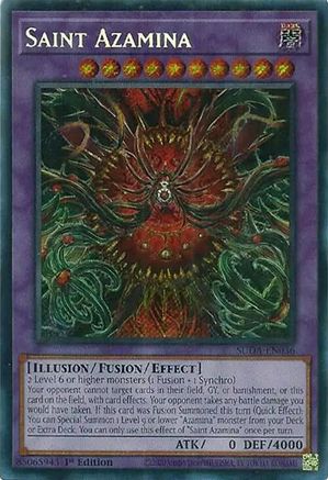 Saint Azamina (SUDA-EN036) - Supreme Darkness 1st Edition-1