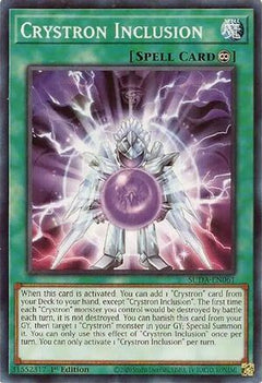 Crystron Inclusion (SUDA-EN061) - Supreme Darkness 1st Edition-1