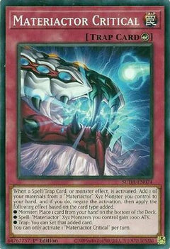 Materiactor Critical (SUDA-EN074) - Supreme Darkness 1st Edition-1