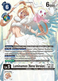Luminamon (Nene Version) (Alternate Art) (BT19-102) - Release Special Booster 2.5 Foil-1