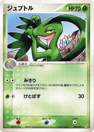 [JP] Grovyle (006/075) - Miracle Crystal-1