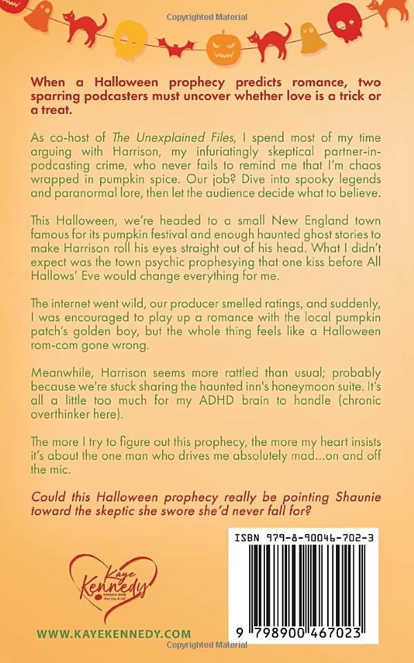 Pumpkin Spice & Prophecies: Grumpy/Sunshine Halloween Romantic Comedy-2