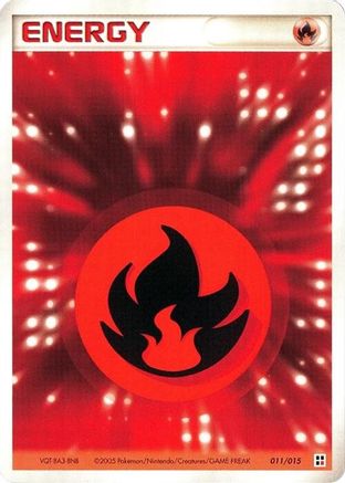 [JP] Basic Psychic Energy - 011/015 (011/015) - Fire Quick Construction Pack-1