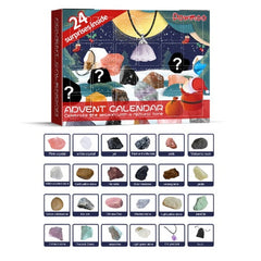 Dowmoo Christmas Advent Calendar Mineral Blind Box 24-Box Christmas Gift Toy Mineral Blind Box-6