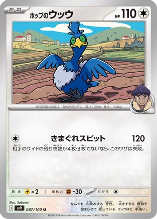 [JP] Hop's Cramorant (087/100) - SV9 Battle Partners-1