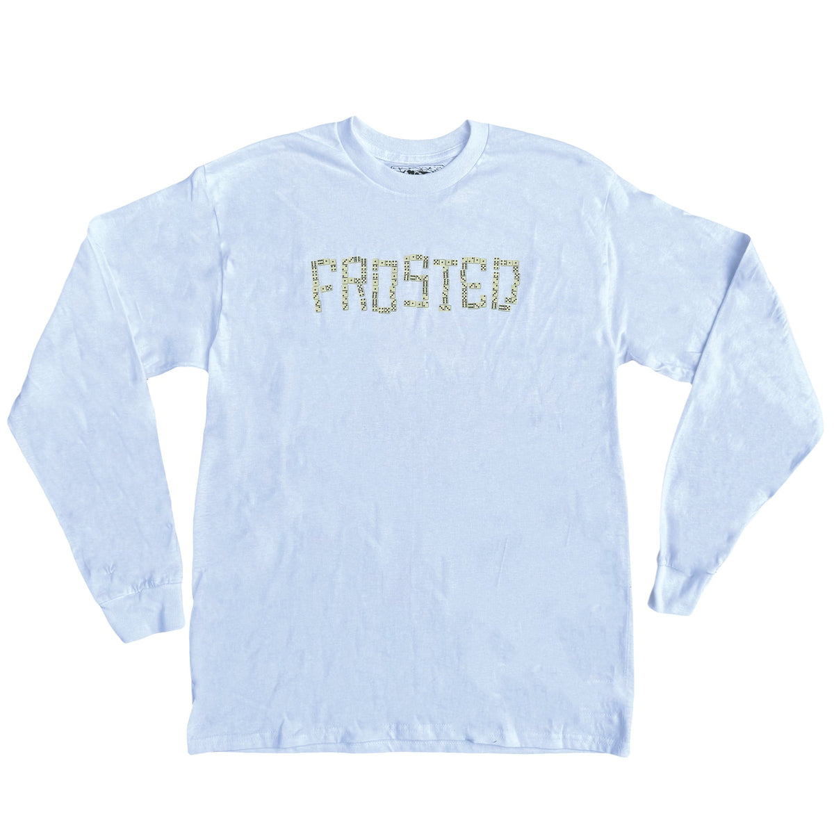 Frosted Skateboards 'Dominos' L/S Tee - White-1