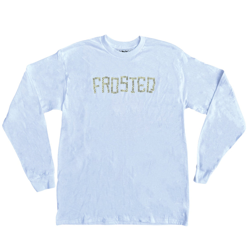 Frosted Skateboards 'Dominos' L/S Tee - White-1
