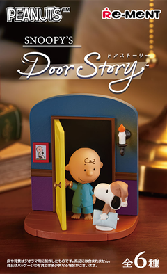 Snoopy's Door Story (1 Random Box) (Re-ment Blind Box)-2