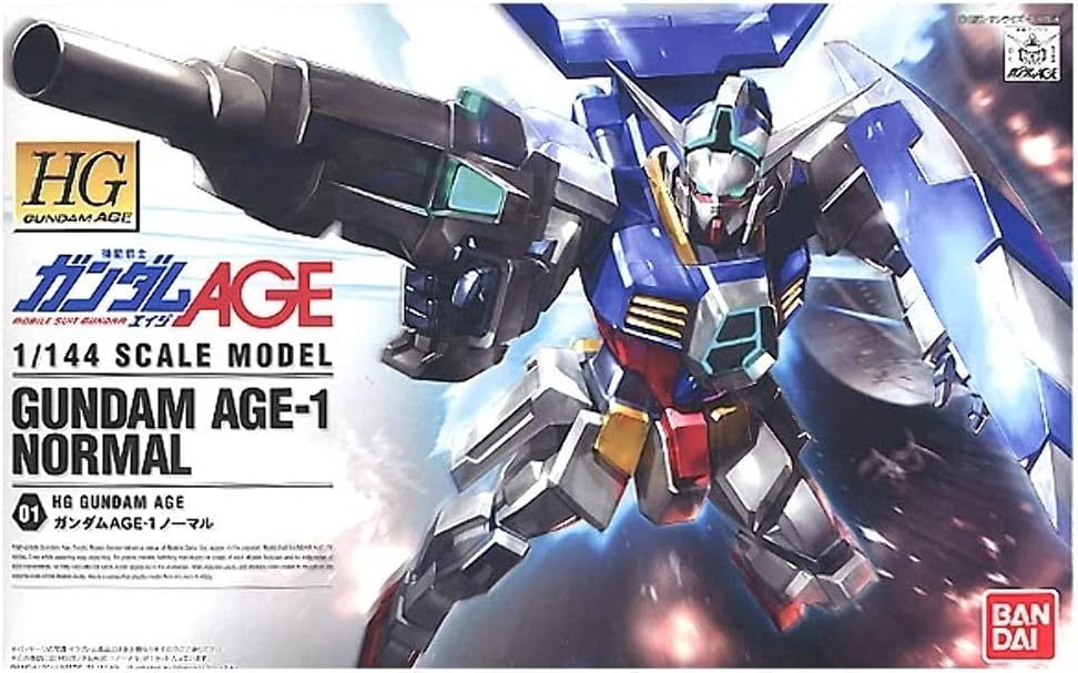 Bandai HGAGE #01 1/144 Gundam AGE-1 Normal-2
