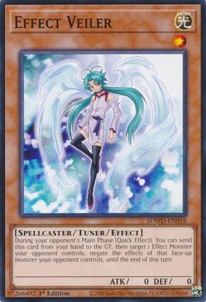 Effect Veiler (SDWD-EN018) - Structure Deck: Blue-Eyes White Destiny 1st Edition-1