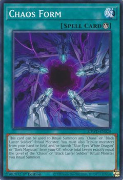 Chaos Form (SDWD-EN020) - Structure Deck: Blue-Eyes White Destiny 1st Edition-1