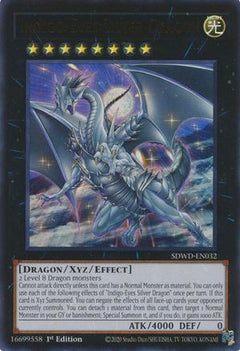 Indigo-Eyes Silver Dragon (SDWD-EN032) - Structure Deck: Blue-Eyes White Destiny Unlimited-1