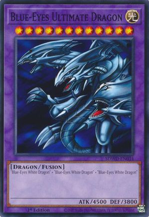 Blue-Eyes Ultimate Dragon (SDWD-EN034) - Structure Deck: Blue-Eyes White Destiny 1st Edition-1