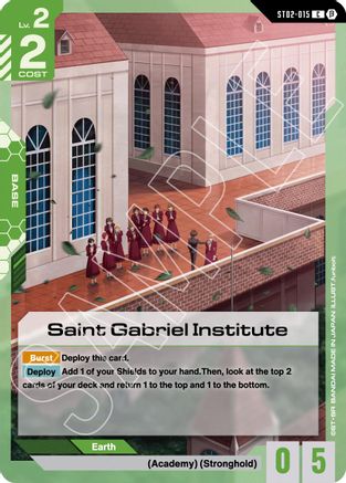 Saint Gabriel Institute (ST02-015) - Edition Beta-1