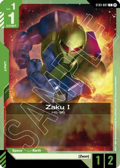 Zaku I (ST03-007) - Edition Beta-1