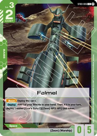 Falmel (ST03-016) - Edition Beta-1