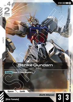 Strike Gundam (ST04-002) - Edition Beta-1