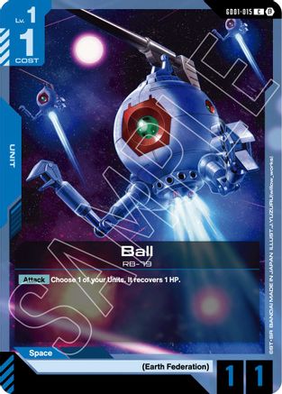 Ball (GD01-015) - Edition Beta-1