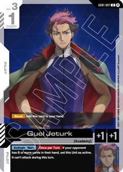 Guel Jeturk (GD01-097) - Edition Beta-1
